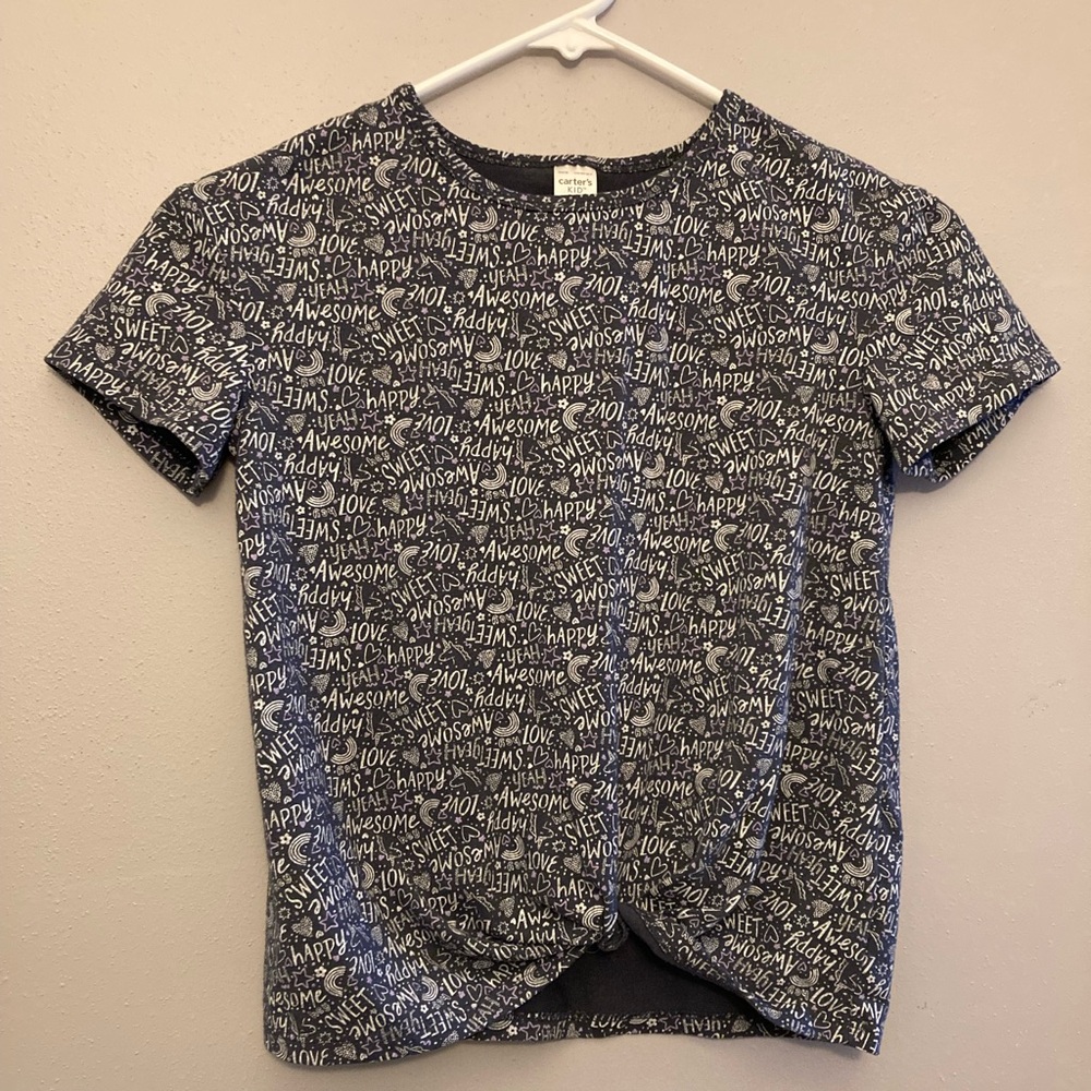 Carter’s Kids Twist-Front Tee Girls 8